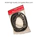 Hosa WHD-410 Black Split-Loom Cable Organizer, 1