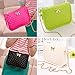 Fanala Cute Women Girls Purse Bow Wallet Bag PU Leather Clutch Bag