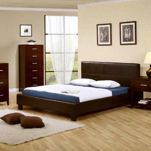 King Size Madison Bed - Brown