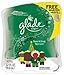 Glade Plug-Ins Warmer & Refill Kit, Sparkling Spruce, .67 Ounce