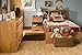 South Shore Little Treasures Mates Bed with 3 Drawers, Twin 39-inch, Country Pine