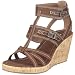 EDC Esprit Alis T-Strap Sandal D49538, Damen Sandalen/Fashion-Sandalen