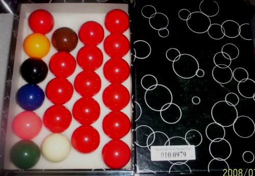 Childrens Toyshop  Toys : Pot Black Boxed Set of Snooker Balls