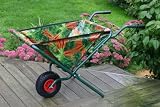 Kitchen & Housewares : Designer Folding Wheel Barrow - Carrot Print