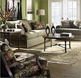 Riverside Furniture Medley Round Marble Top Coffee Table Set in Camdem Medley Round Marble Top Occas