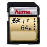 Hama 64GB High Speed Gold 25MB/s SDXC Class 10 Memory Card Picture