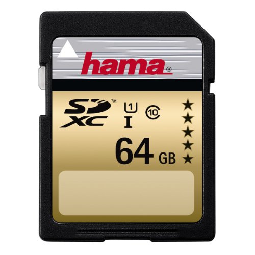 Hama HighSpeed Gold SDXC Card 64GB Speicherkarte, Class 10 Preisvergleich
