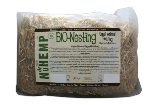 NuHemp BIO-Nesting Small Animal Bedding 5 Liter