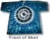 Pink Floyd PULSE CONCENTRIC Tie Dye Men's T Shirt Image
