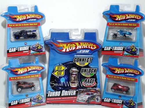 Childrens Toyshop  Toys : Hot Wheels Turbo Driver Controller Game Bundle #1 Online Car-Tridge Hotwheels.com