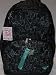 Roxy Fiddle Li Dee Backpack - Black with Birds
