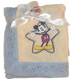 Star Shine Mickey Ivory Microbalboa Blanket