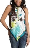 XOXO Juniors' Scarf Print Top