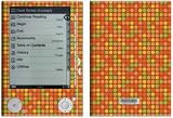 Dots Brown Design Protective Decal Skin Sticker for Sony Digital Reader PRS-505 Models
