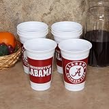 NCAA Alabama Crimson Tide 8-Pack 20oz. Name & Logo Plastic Cups