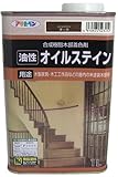 【木目を生かした美しい仕上り】アサヒペン　油性オイルステイン　チーク