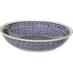 Polish Pottery Pasta Serving Bowl 1013-120