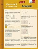 Mathematik auf einen Blick. Analysis