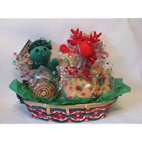 Dog Holiday Gift Basket