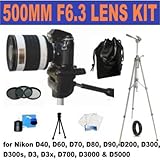 Rokinon High Definition 500mm F/6.3 Multi-Coated Mirror T Mount Telephoto Z ....