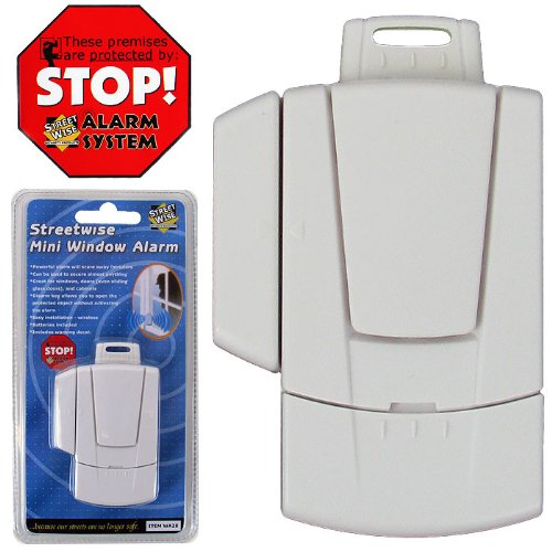 Mini Window Alarm - Wireless Installation 105 dB