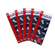 New England Patriots NFL Flat Wrapping Paper Pack (5 Packs)