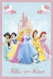 Disney Princesses Kunst Poster Print, 61x92