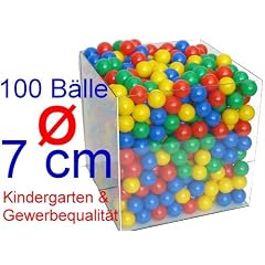 100 B�llebad B�lle 7cm Babyb�lle Kindergarten & Gewerbequalit�t 7cm