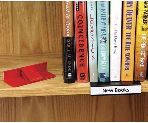 Clip-On Plastic Shelf Label Holder-Black-1"H x 5"W x 2-1/4"D