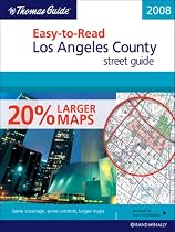 Easy-To-Read Los Angeles County Street Guide