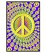 Opticz Peace OP Blacklight Poster