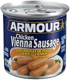 Armour Chicken Vienna Sausages, 5-Ounce Cans (Pack of 24)