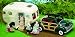 Sylvanian Families The Caravan and Family Car_s-4