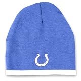 Indianapolis Colts Royal / White Tip Knit Beanie