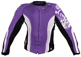 Joe Rocket Cleo 2.0 Ladies Textile Mesh Motorcycle Jacket Purple/Black/White M