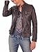 Women's Lambskin Leather Bomber Biker Jacket - Winter Wear - Extremely Soft & Smooth