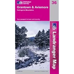 Grantown, Aviemore and Cairngorm Mountains (Landranger Maps)