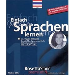 Rosetta Stone Premium 1 - Thail�ndisch (PC+MAC)