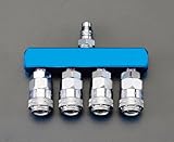 EA140DE-2 ２連 エアーカップリング(ﾜﾝﾌﾟｯｼｭ型)