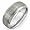 Tungsten Carbide Men's Ladies Unisex Ring Wedding Band 8MM (5/16 inch) Matte Finish with CELTIC design Comfort Fit (Available in Sizes 8 to 12) size 8
