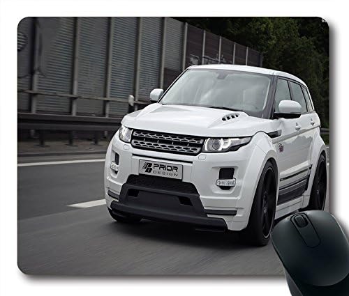 Cars Prior Design Land Rover Rangrover Evoquon Thstreet MousPad Siz9 Inch(220mm) X 7 Inch(180mm) X 1/8(3mm)