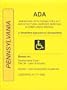 ADA Americans with Disabilities Act Compliance Manual for Pennsylvania