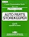 Book Auto Parts Storekeeper (Passbook for Career Opportunities)