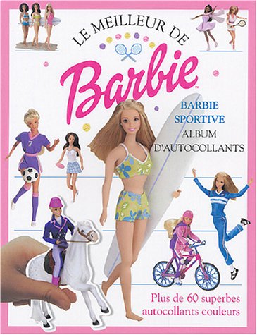 Barbie sportive (autocollants)