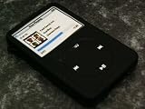 L282 silicone skin case Black for Ipod Video 30GB