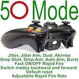 50 Mode Xbox 360 Modded Rapid Fire Controller for Mw2 Black Ops