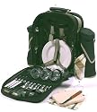 Faringdon 4 Person Picnic Backpack 2 Tone Green