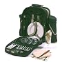 Faringdon 4 Person Picnic Backpack 2 Tone Green