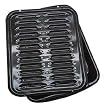 Range Kleen Porcelain Broiler Pan with Porcelain Grill