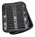 Range Kleen Porcelain Broiler Pan with Porcelain Grill